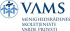 Logo for VAMS - Menighedsrådenes Skoletjeneste i Varde Provsti