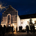 Billede af kirke ved nytår